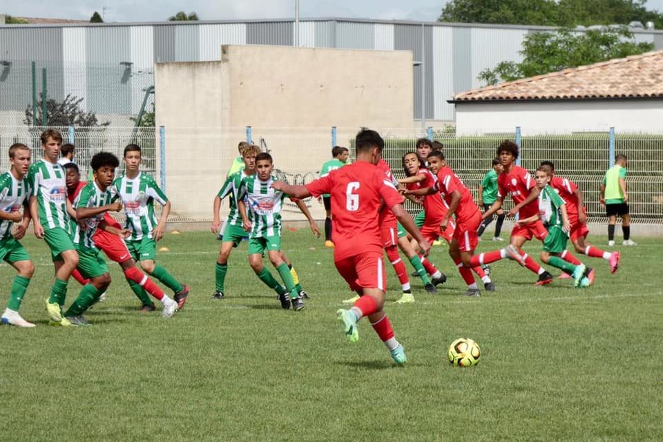 France-Mediterranean Cup match scene